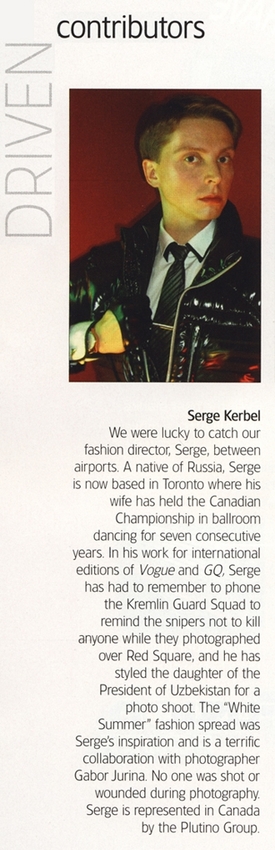 SERGE KERBEL - PRESS